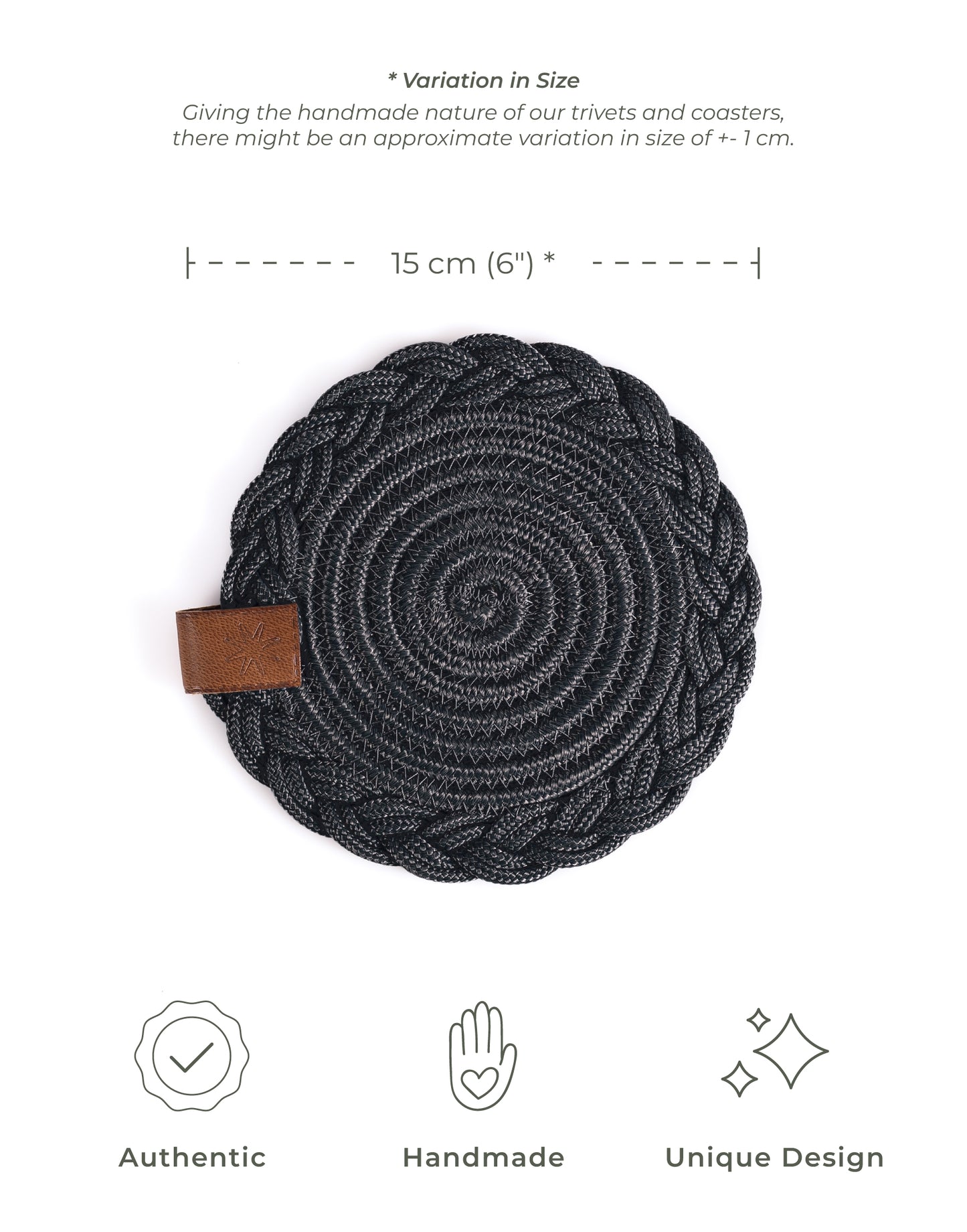 Braided Cotton Table Set – Handmade Placemats, Coasters & Oval Mats for Elegant Dining