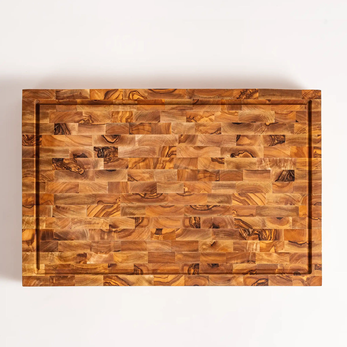 Mosaic Olive Wood Board – Handcrafted Serving & Cutting Board