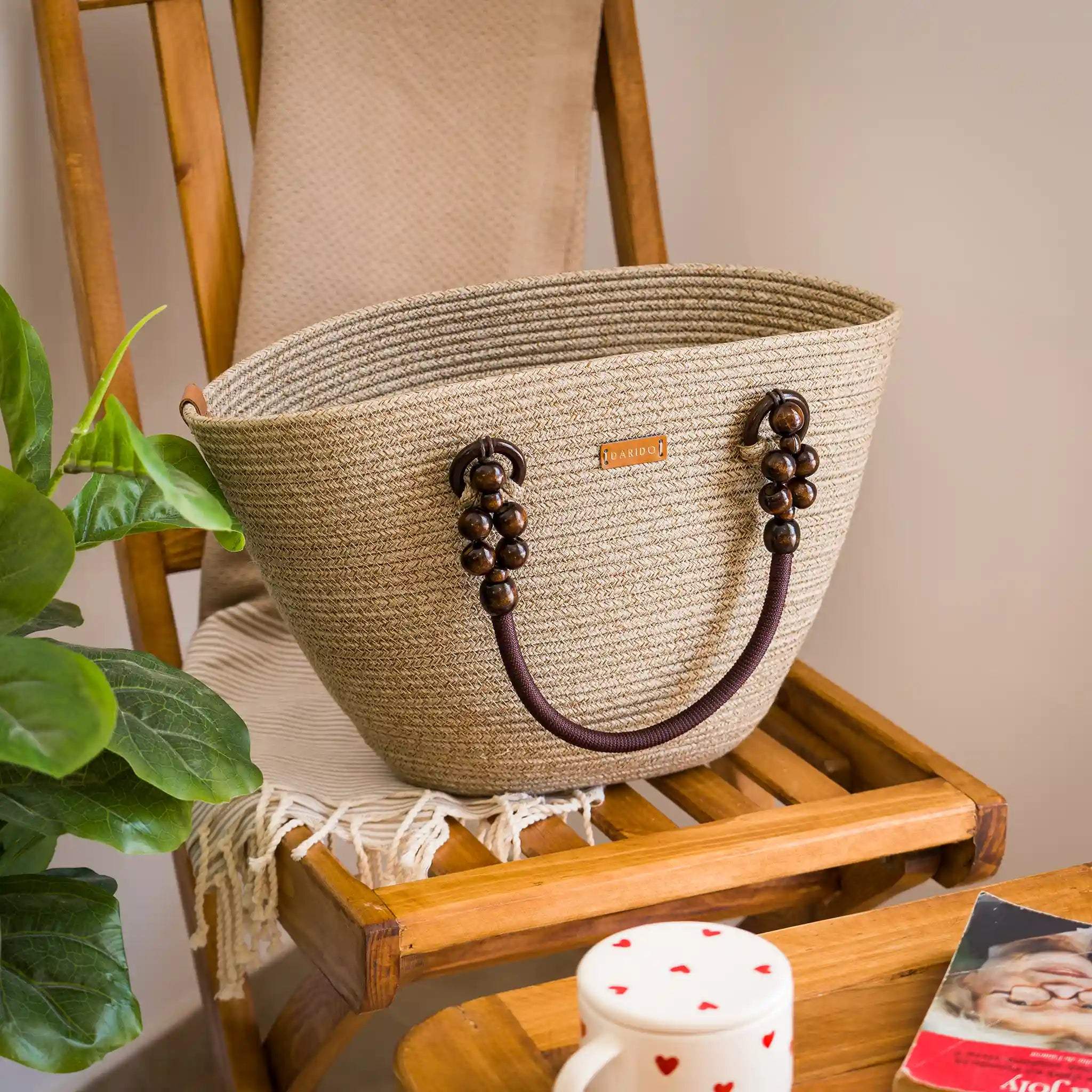 Cokita Handwoven Cotton Tote Bag, product view 1 of 1