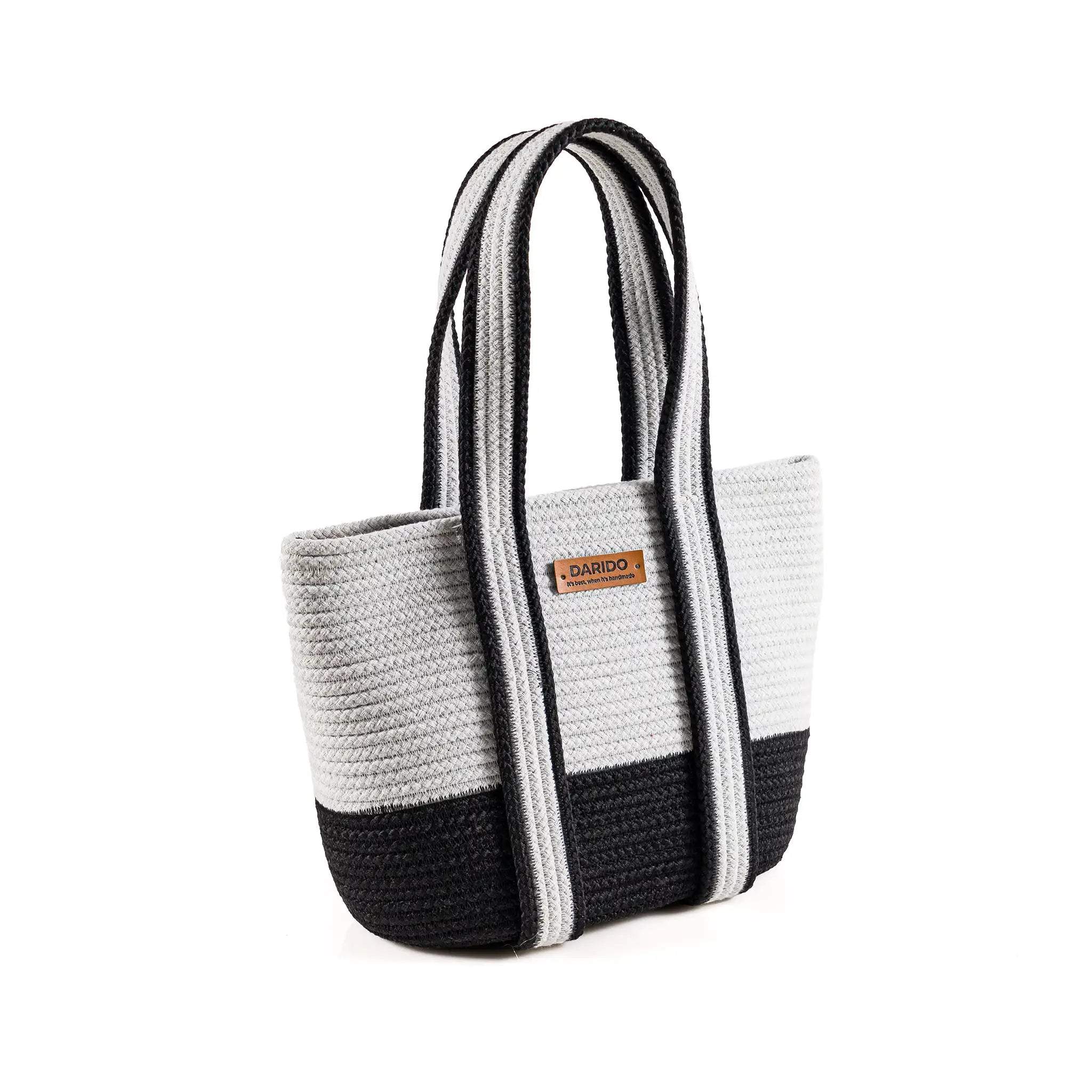 Quotina Large Woven Cotton Tote Bag, product view 1 of 1