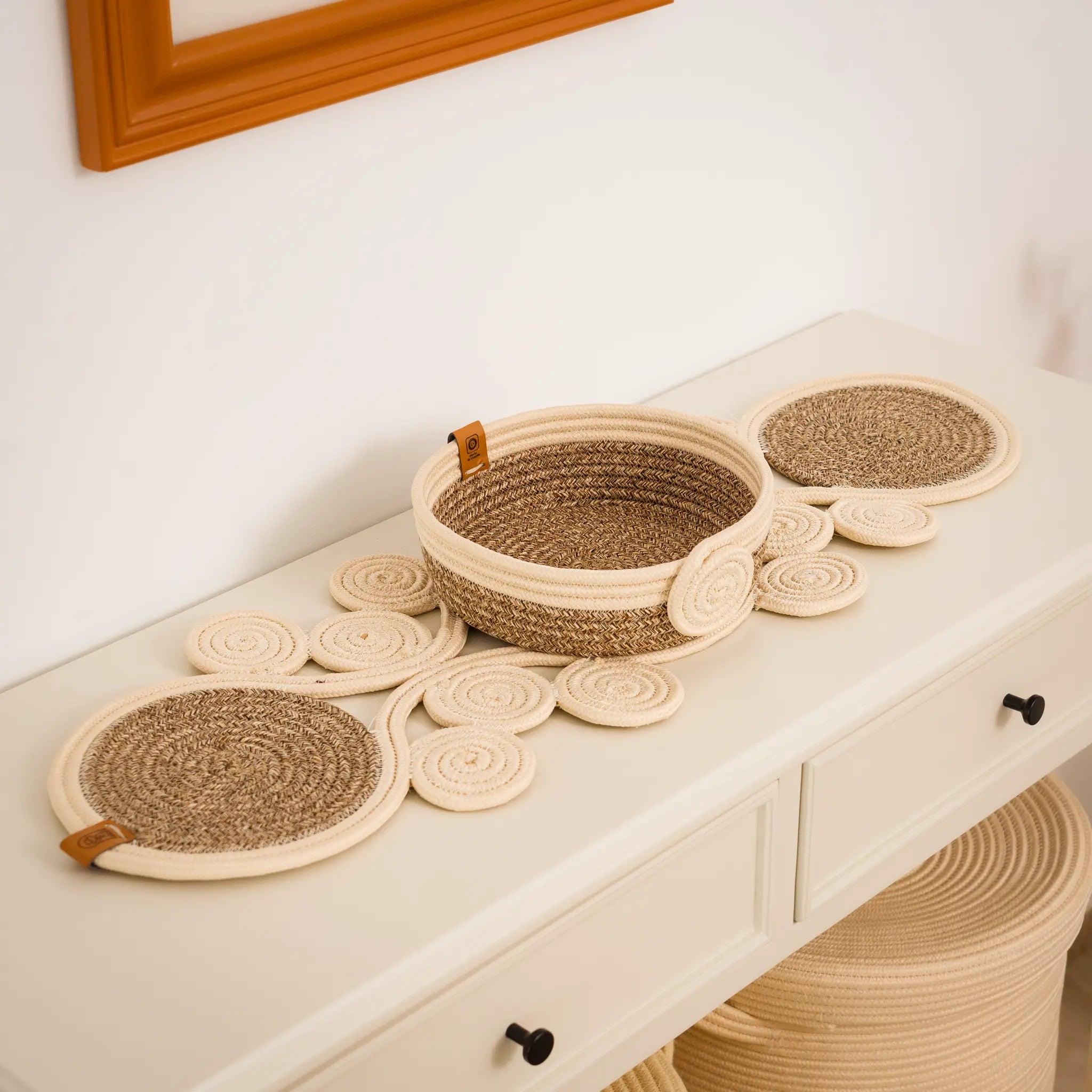 Alias Handcrafted Braided Decorative Set, product view 4 of 24