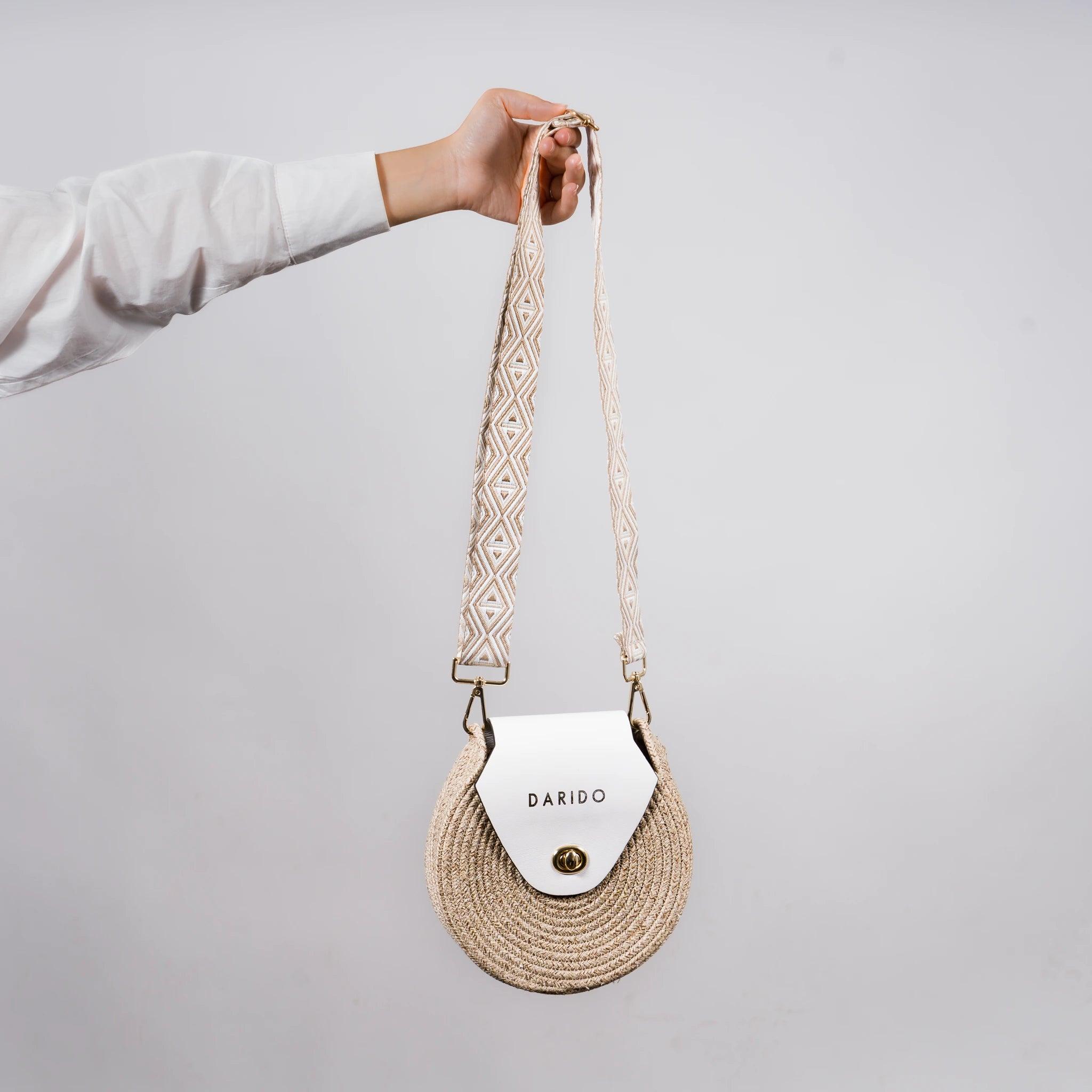 Blana & Amla Woven Crossbody Bag, product view 5 of 25
