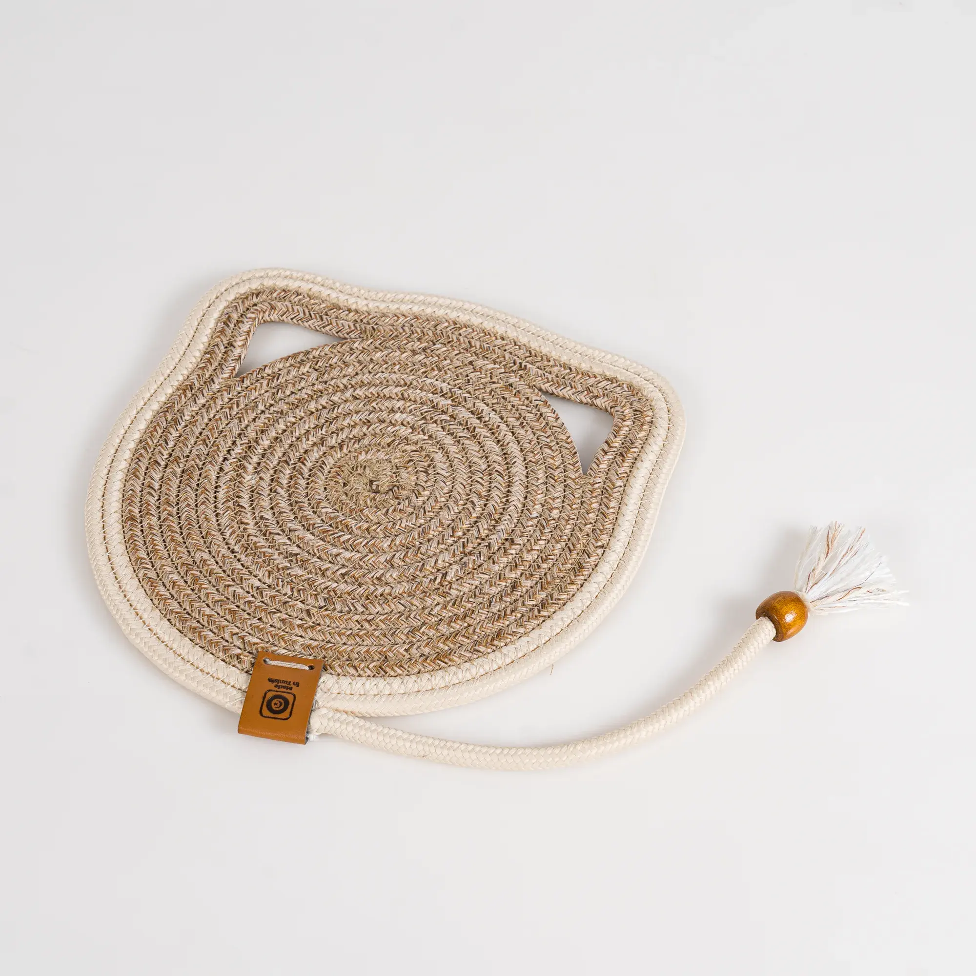 Woven Cat Bed, Mats & Bowl Set, product view 4 of 42