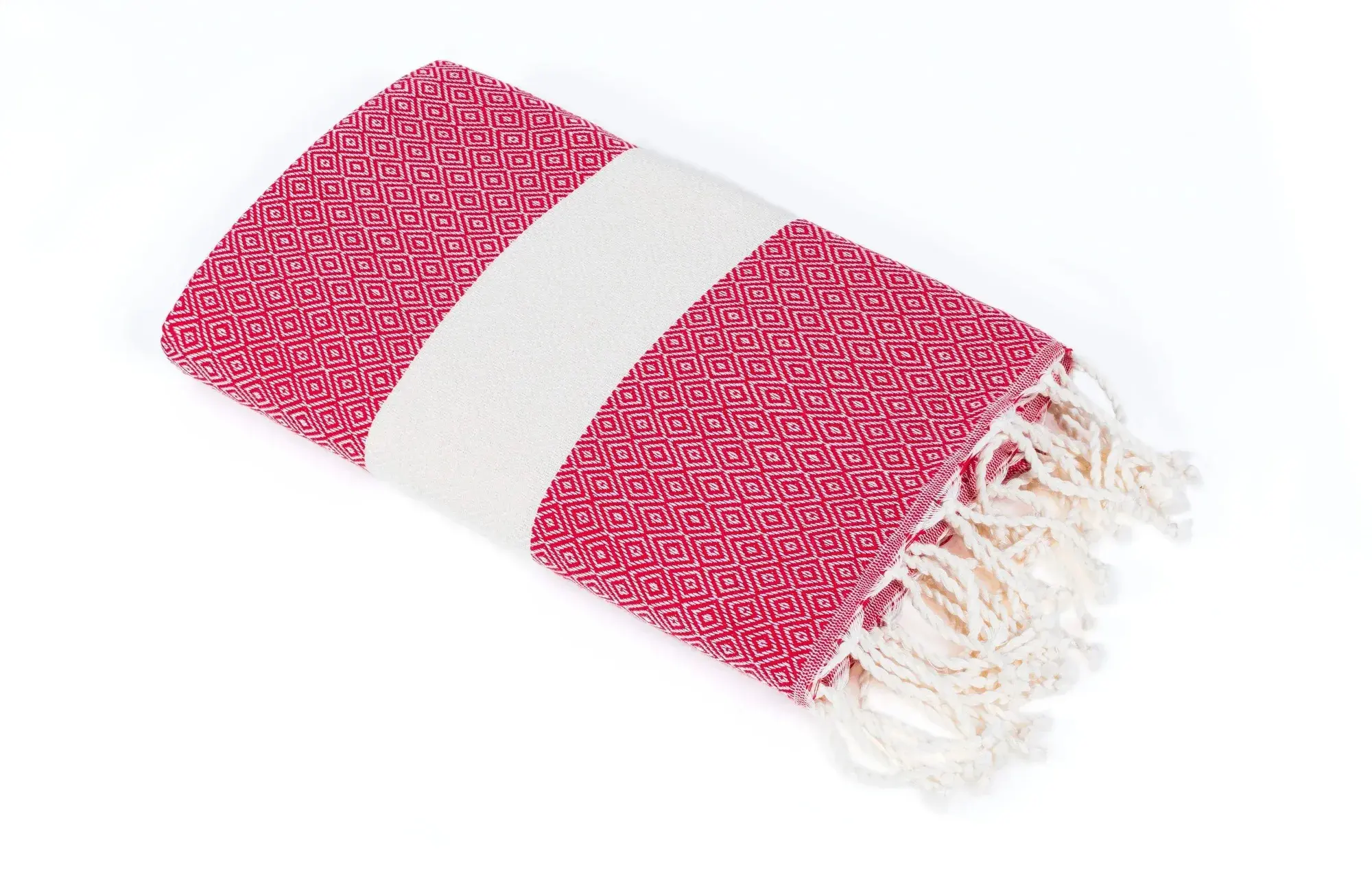 Oversized Diamond Hammam Towel – 100% Cotton, product view 4 of 34