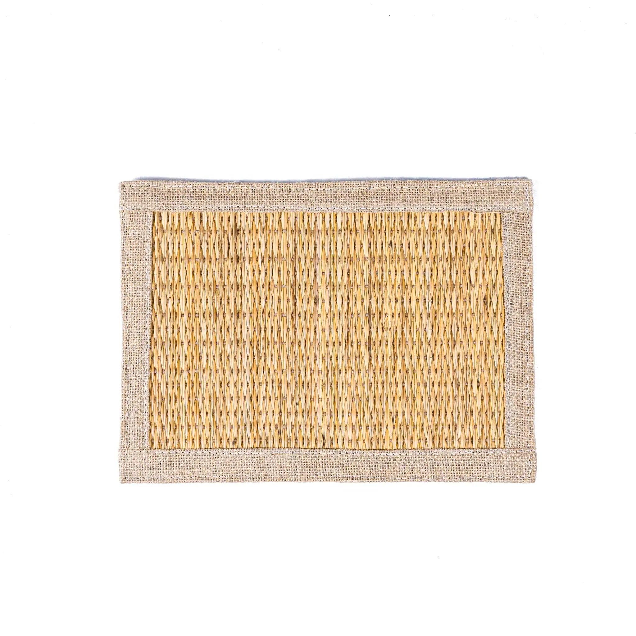 Handmade Smar & Jute Table Set, product view 3 of 9