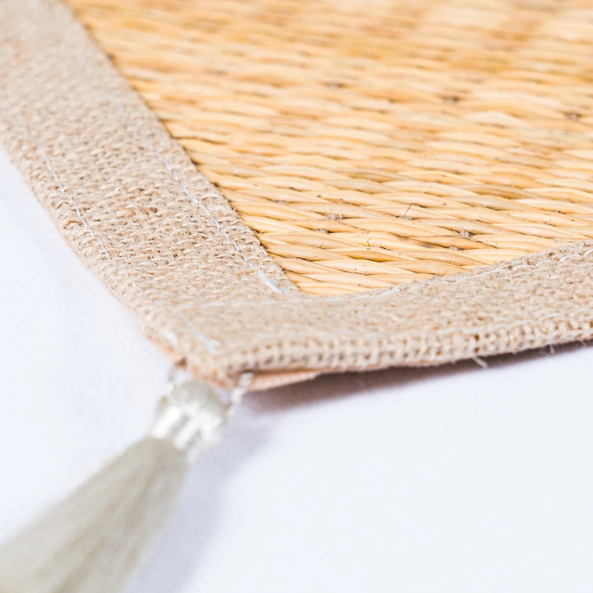 Handmade Smar & Jute Table Set, product view 4 of 9