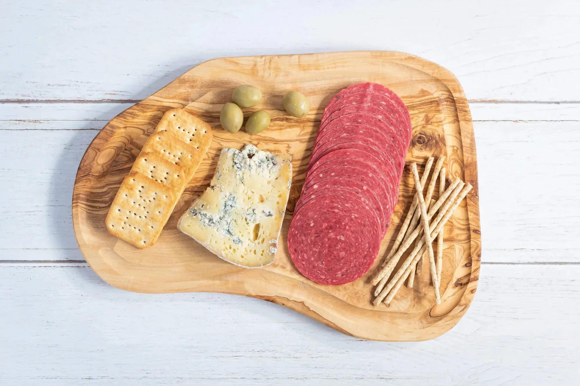 Olive Wood Cutting Board with Groove – 14 × 7 in, product view 5 of 8