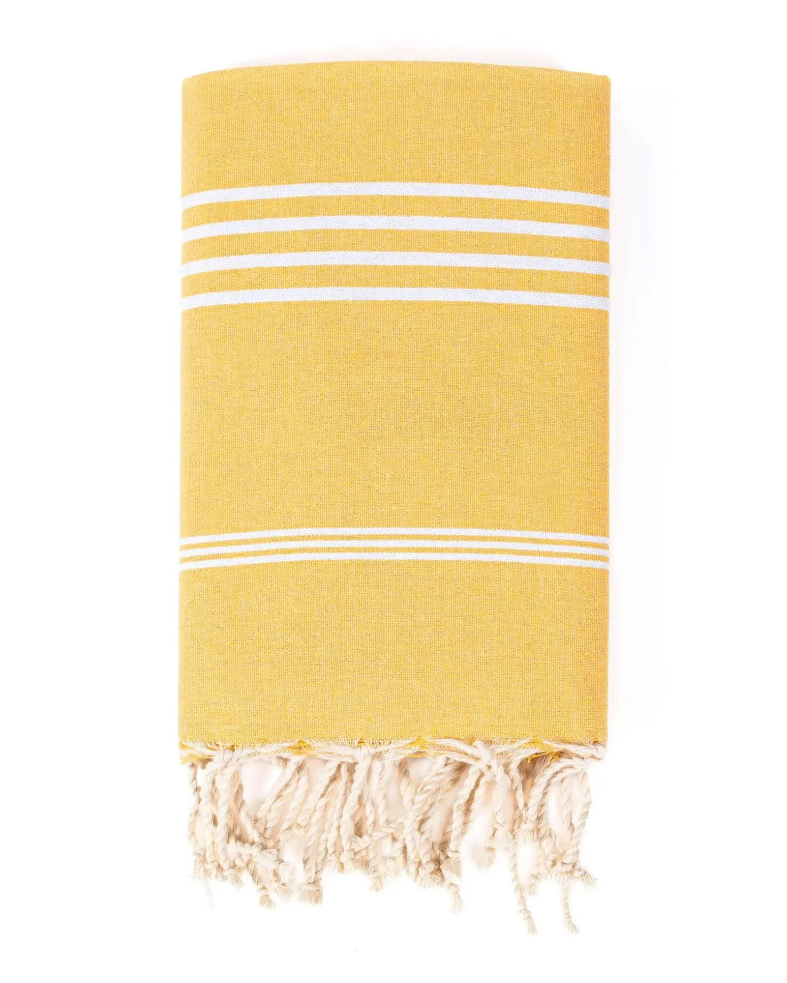 Turkish Hammam Towel XXL in Yellow – product view