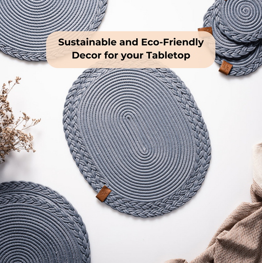 Sustainable Home Decor: Choosing Plant Fibers Placemats for Your Tabletop