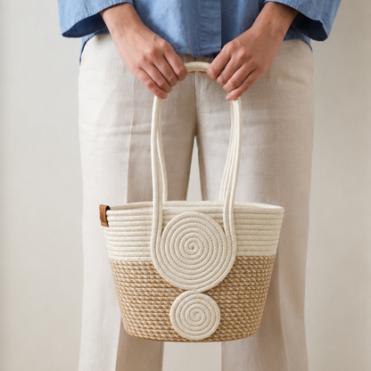 Elixa Handcrafted Braided Bag
