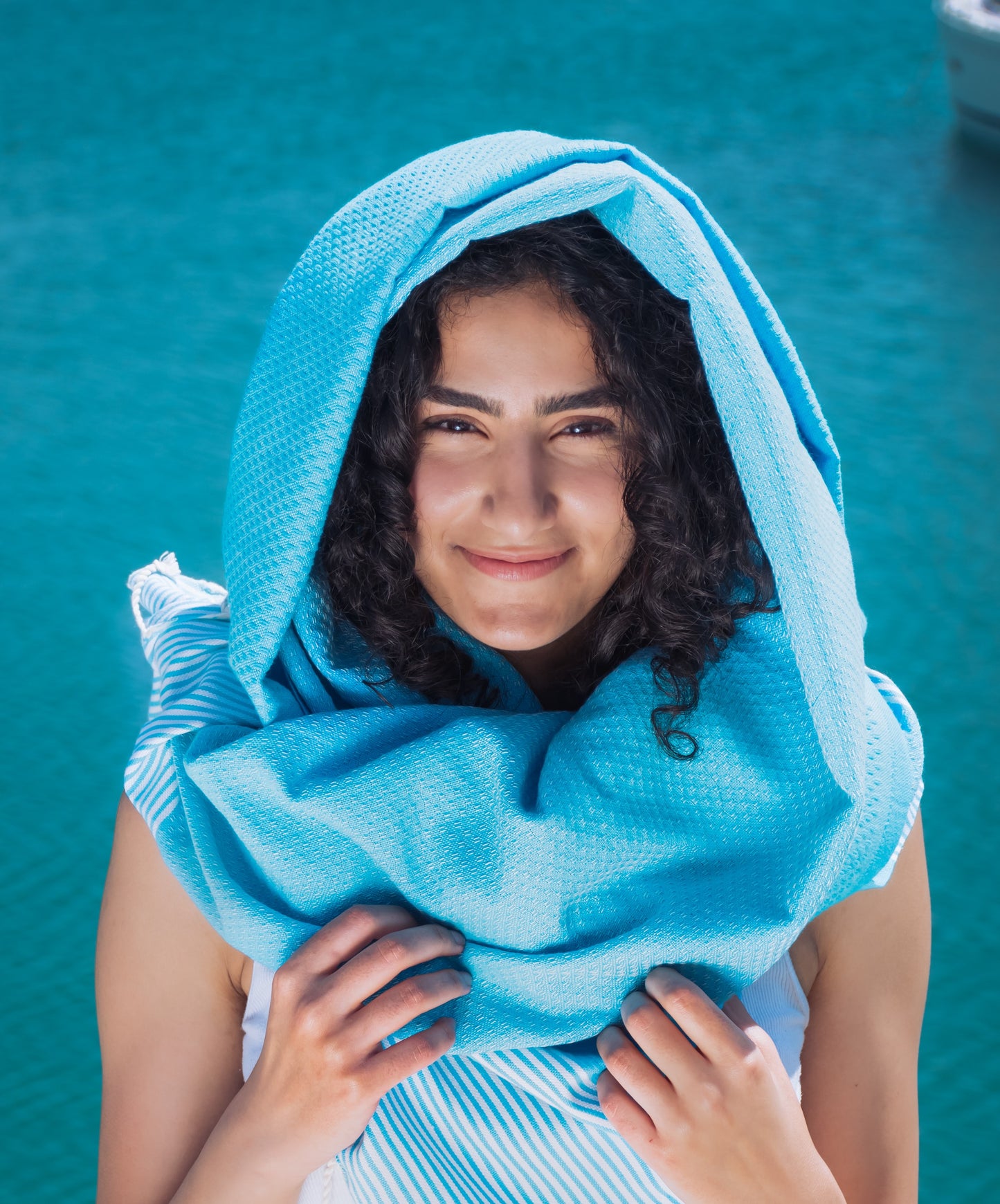 Serviette de Hammam Nid d'Abeille Darido - XXL