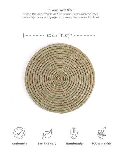 Halfa Round Placemat - 30 cm