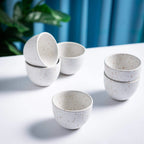 14-Piece Ceramic & Olive Wood Set