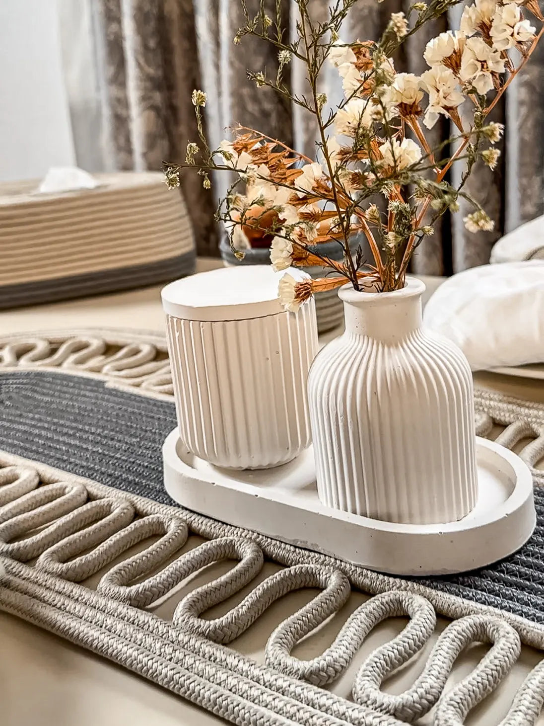 Handmade Cotton Table Set – Eco-Friendly, Elegant and Complete Dining Accessory