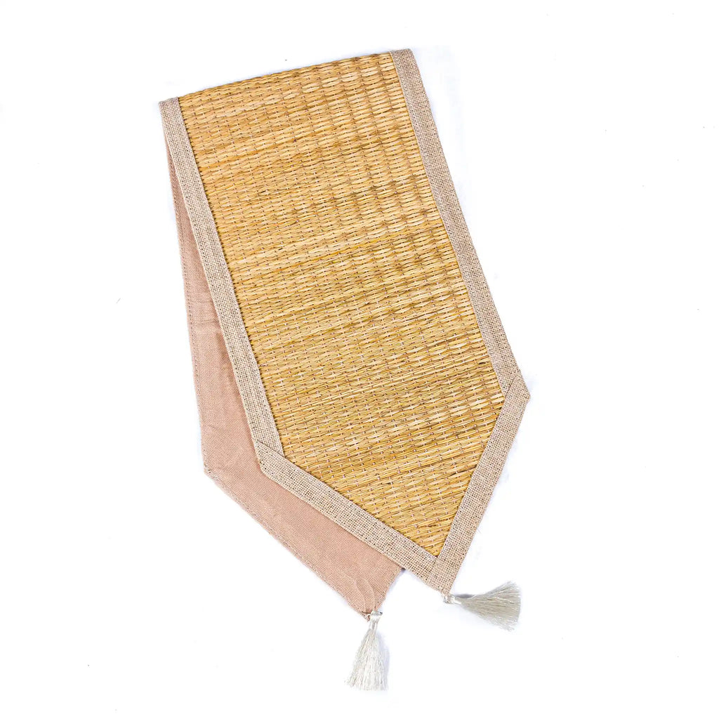 Handmade Smar & Jute Table Set – Rustic & Eco-Friendly Dining Decor