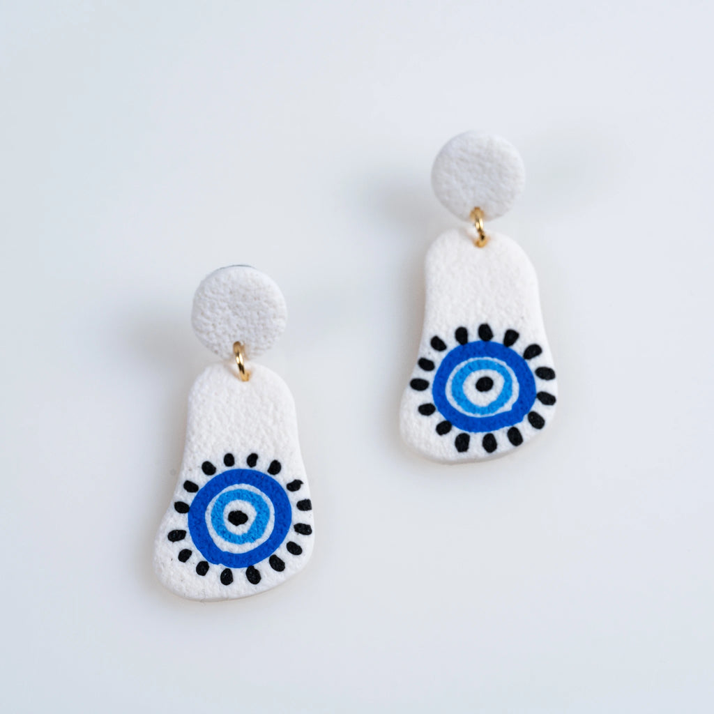 Darido Handmade Polymer Clay Earrings – Artistic, Eco-Friendly & Unique