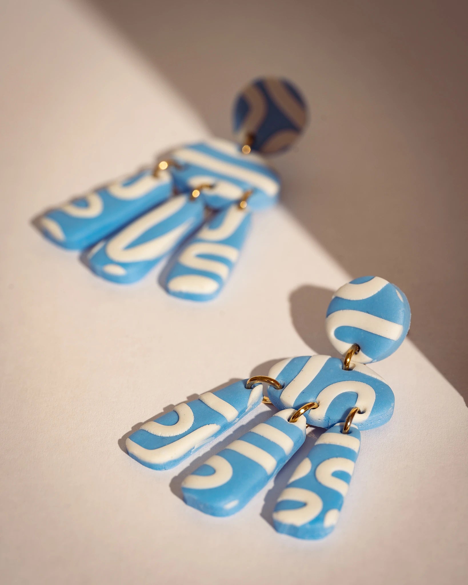 Darido Handmade Polymer Clay Earrings – Artistic, Eco-Friendly & Unique