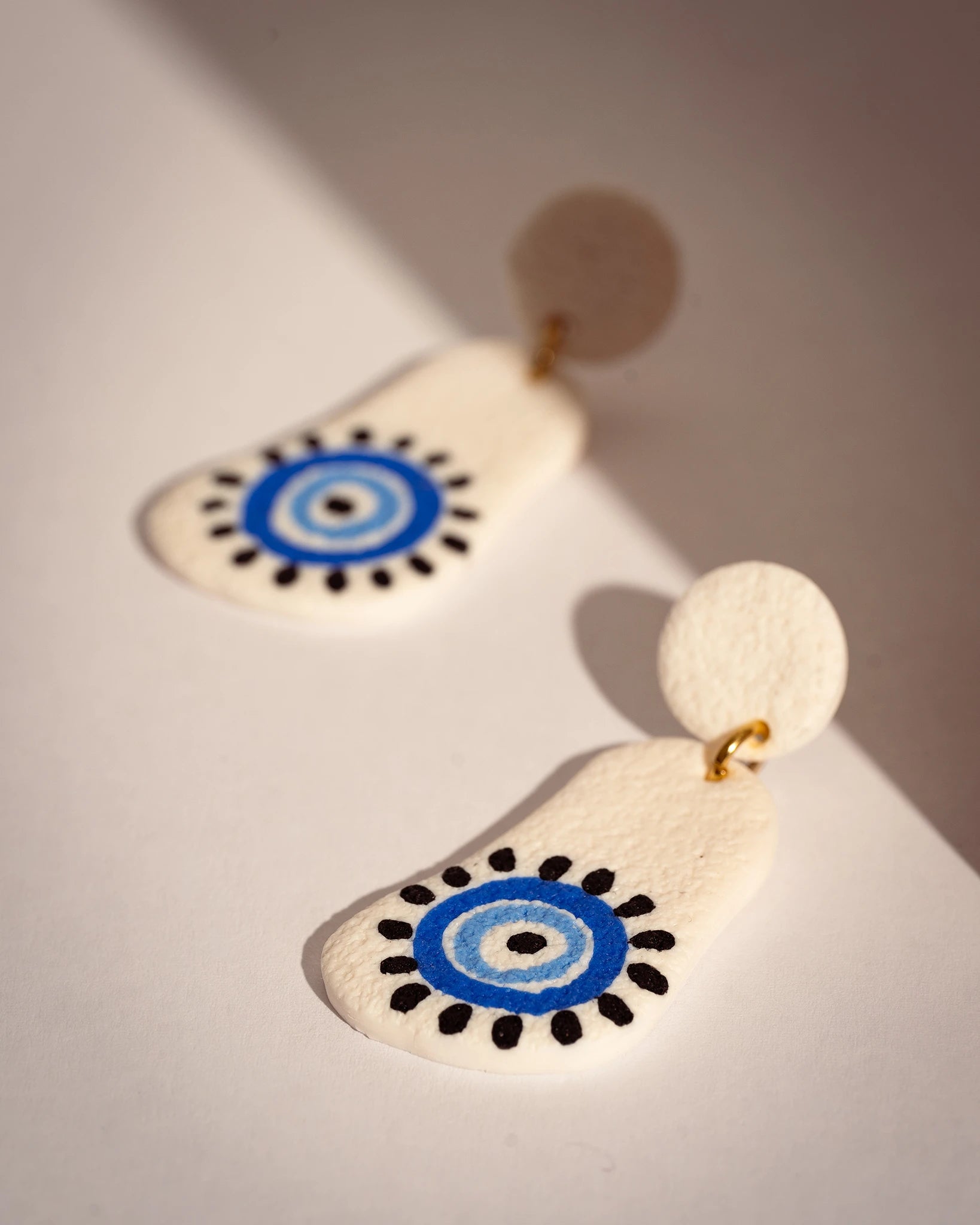 Darido Handmade Polymer Clay Earrings – Artistic, Eco-Friendly & Unique