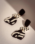 Darido Handmade Polymer Clay Earrings – Artistic, Eco-Friendly & Unique