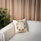 Decorative Throw Pillow Covers – 100% Cotton, Embroidered, 40x40 cm – Multiple Designs