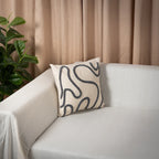 Decorative Throw Pillow Covers – 100% Cotton, Embroidered, 40x40 cm – Multiple Designs