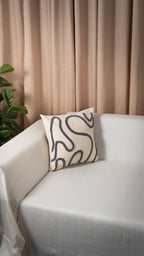 Decorative Throw Pillow Covers – 100% Cotton, Embroidered, 40x40 cm – Multiple Designs