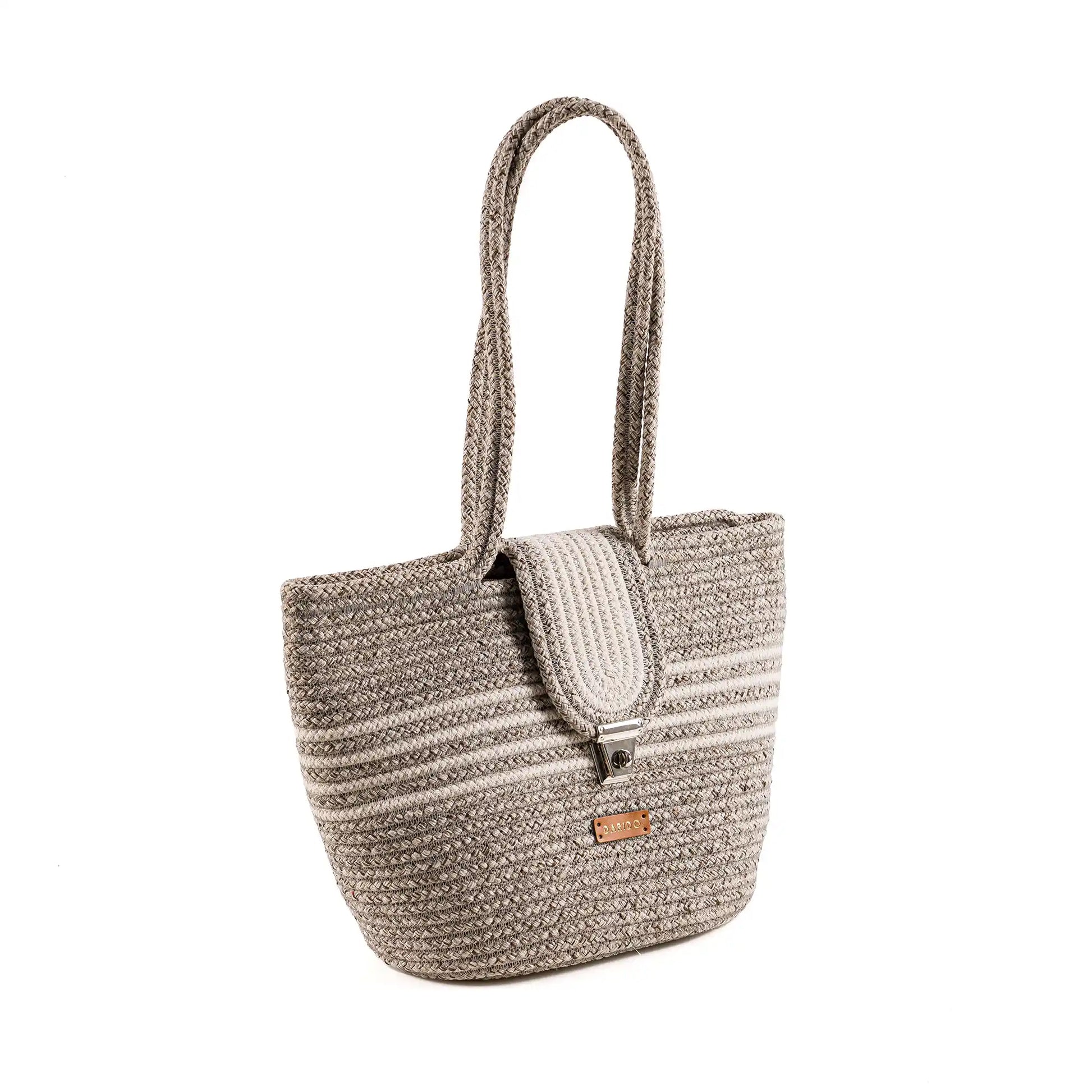 Catlina – Handmade Woven Cotton Tote Bag