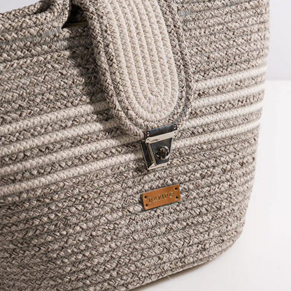 Catlina – Handmade Woven Cotton Tote Bag