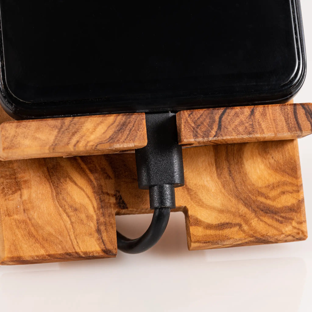 Ecostand – Olive Wood Phone Stand