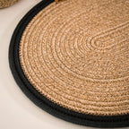 Handwoven Braided Cotton Table Set – detail view 12
