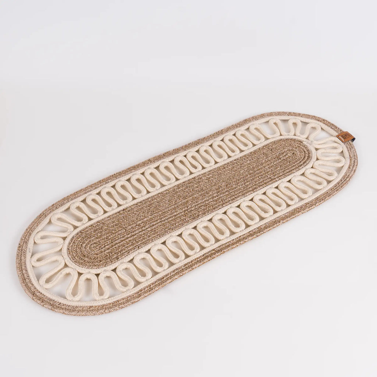 Handwoven Braided Cotton Table Set – detail view 36