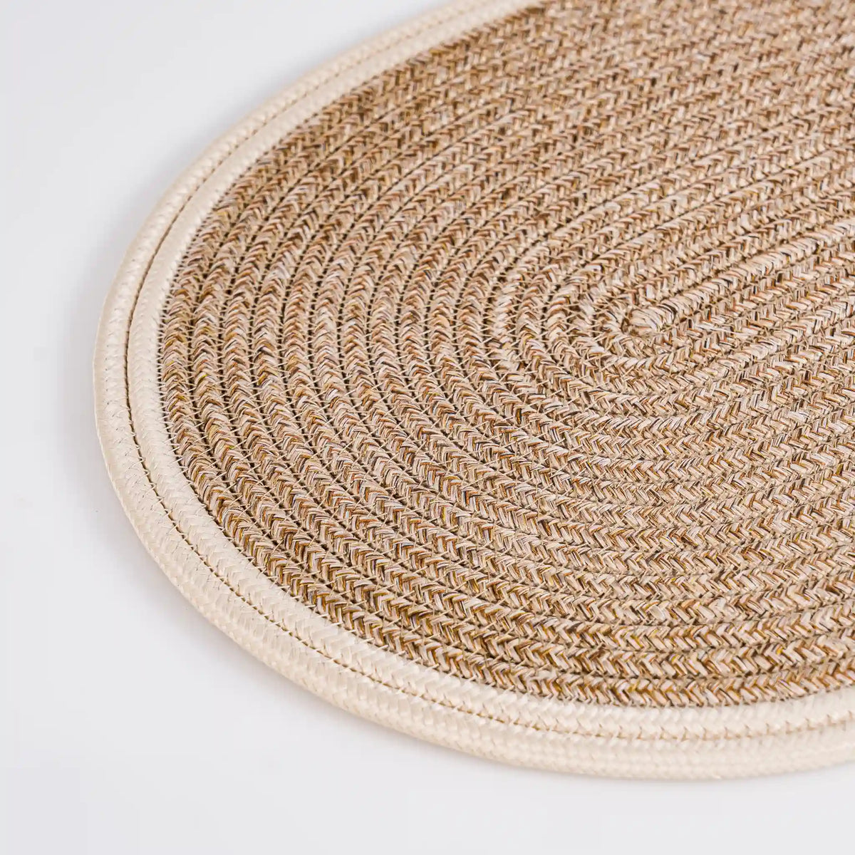 Handwoven Braided Cotton Table Set – detail view 38