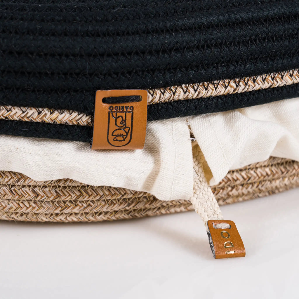 Handwoven Braided Cotton Table Set – detail view 15