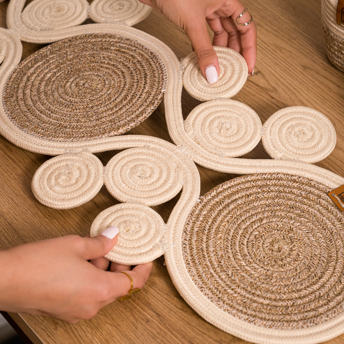 Alias Handcrafted Braided Decorative Set – detail view 24