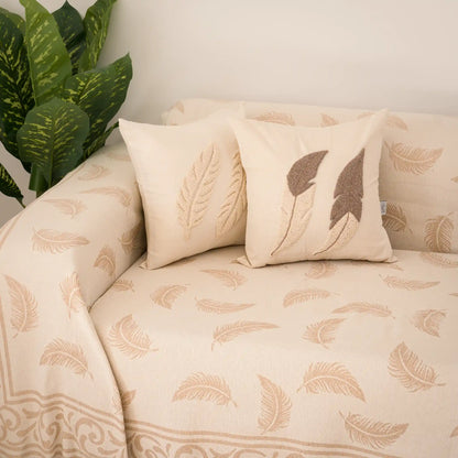 Pluma Handmade Cotton Throw — 118 × 79 in