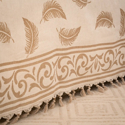 Pluma Handmade Cotton Throw — 118 × 79 in