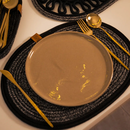 Tressia – Handcrafted Braided Cotton Dining Set – product and lifestyle view 22