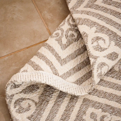 Reversible Cotton Bedside Rugs — Baroque, Cazen and Ornella