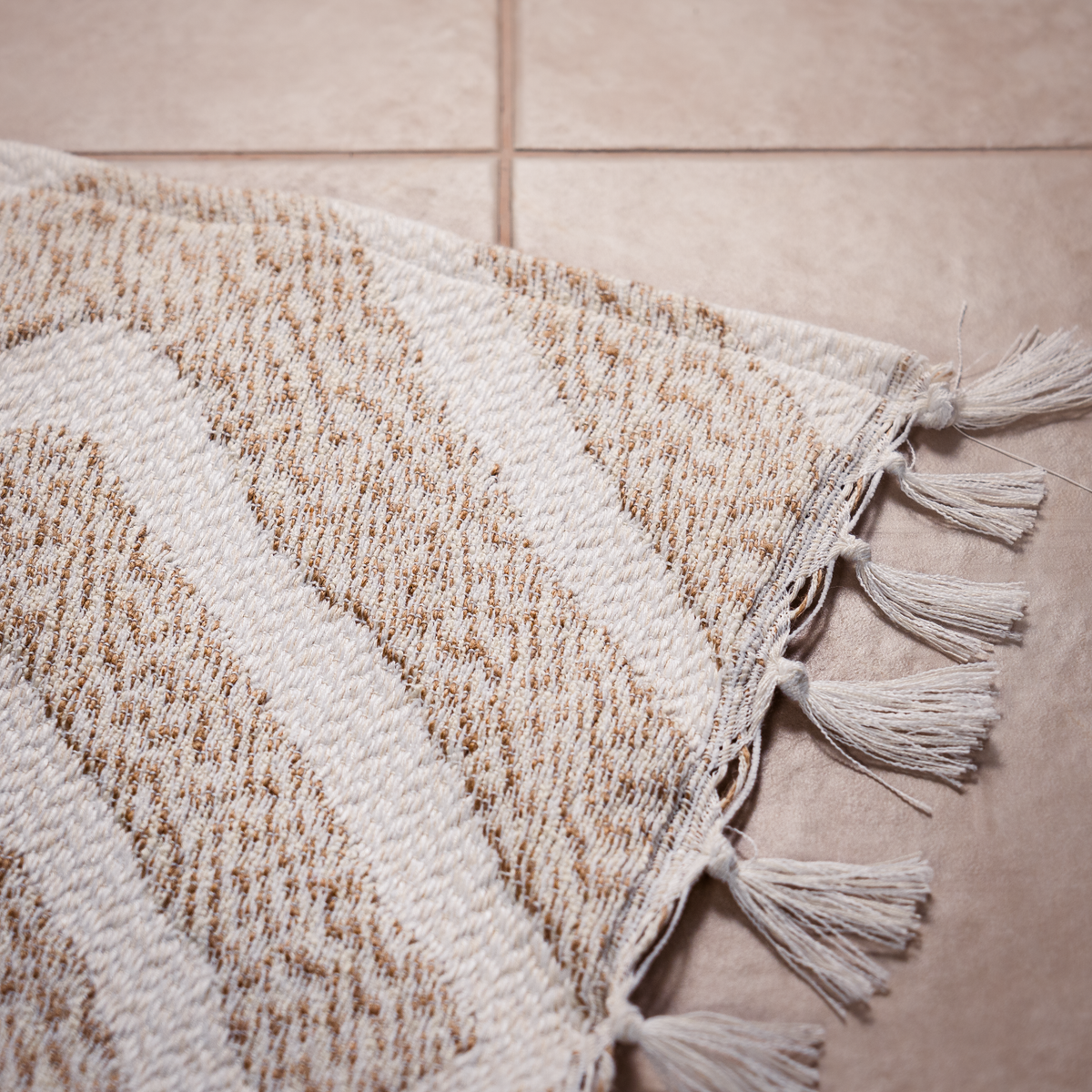 Reversible Cotton Bedside Rugs — Baroque, Cazen and Ornella
