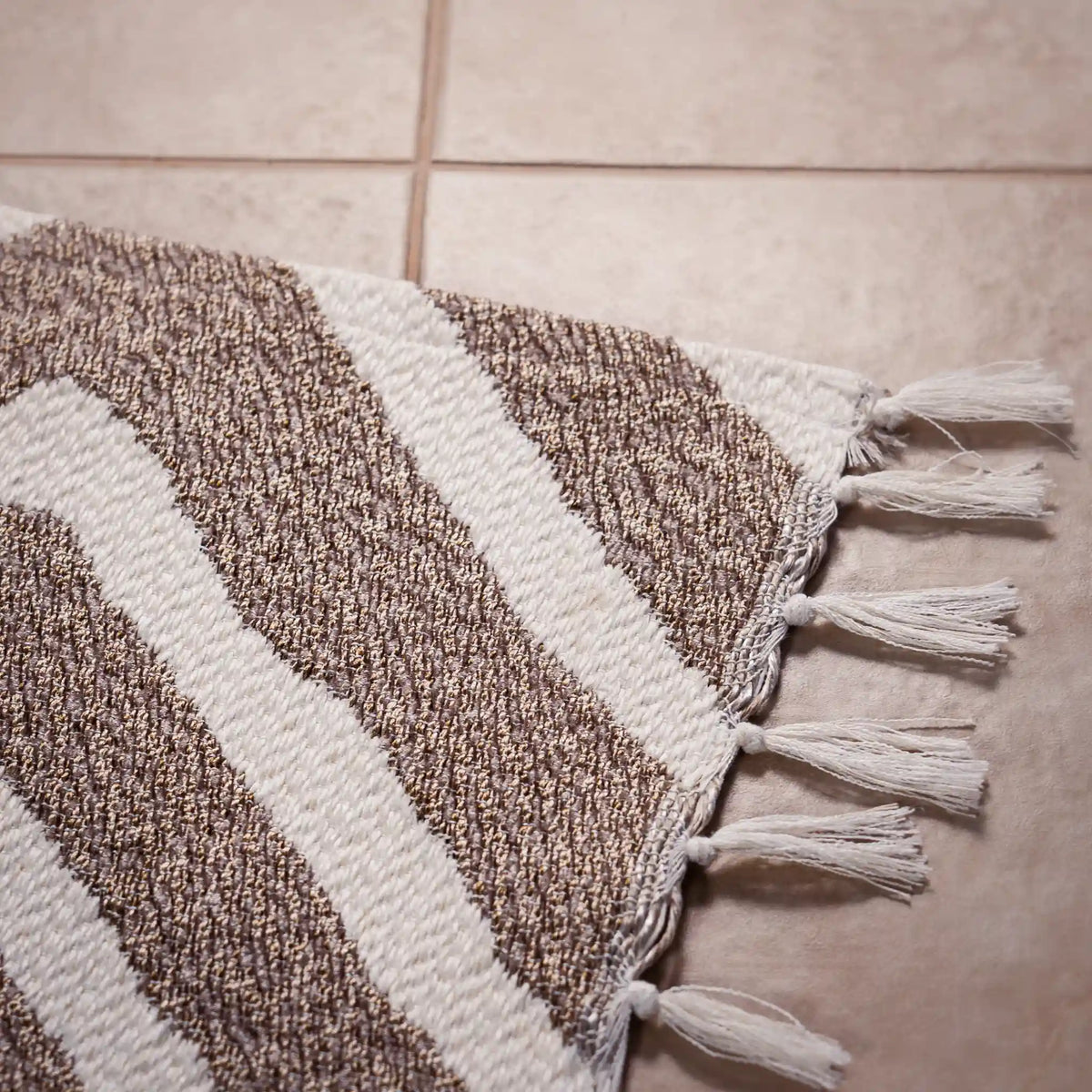 Reversible Cotton Bedside Rugs — Baroque, Cazen and Ornella