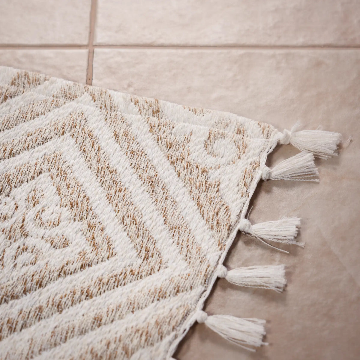 Reversible Cotton Bedside Rugs — Baroque, Cazen and Ornella