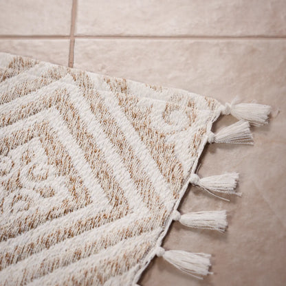 Reversible Cotton Bedside Rugs — Baroque, Cazen and Ornella