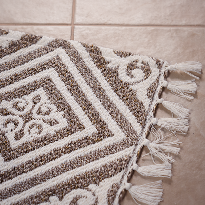 Reversible Cotton Bedside Rugs — Baroque, Cazen and Ornella