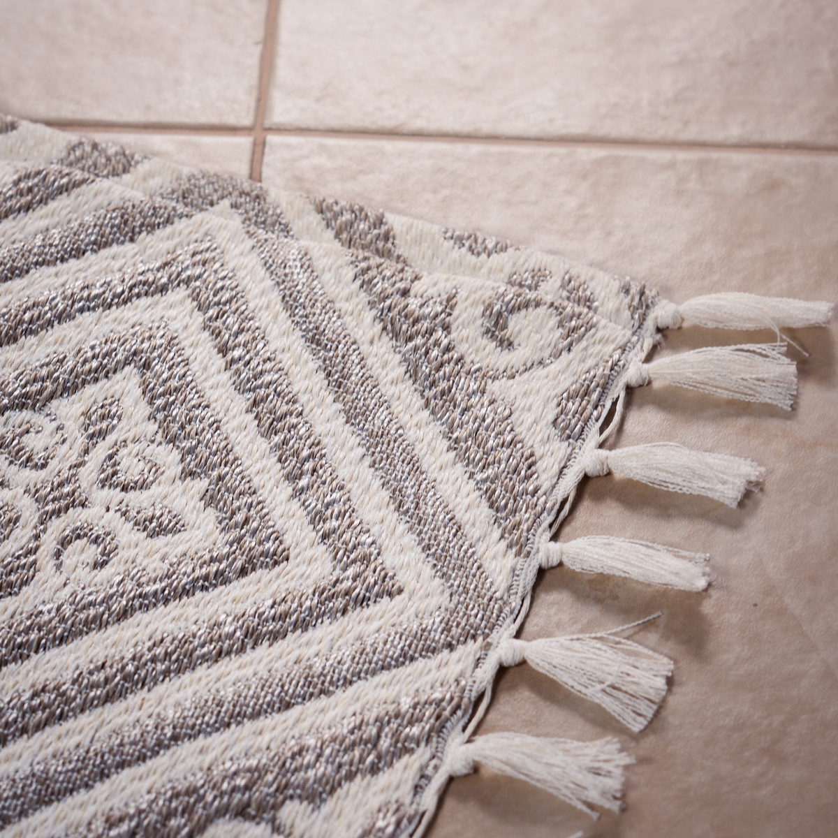 Reversible Cotton Bedside Rugs — Baroque, Cazen and Ornella