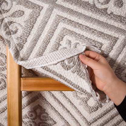 Reversible Cotton Bedside Rugs — Baroque, Cazen and Ornella