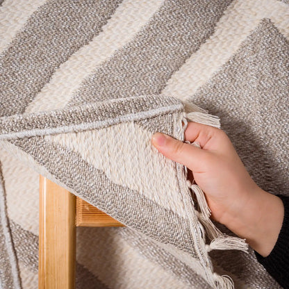 Reversible Cotton Bedside Rugs — Baroque, Cazen and Ornella