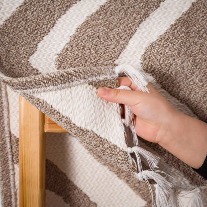 Reversible Cotton Bedside Rugs — Baroque, Cazen and Ornella