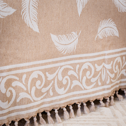 Pluma Handmade Cotton Throw — 118 × 79 in