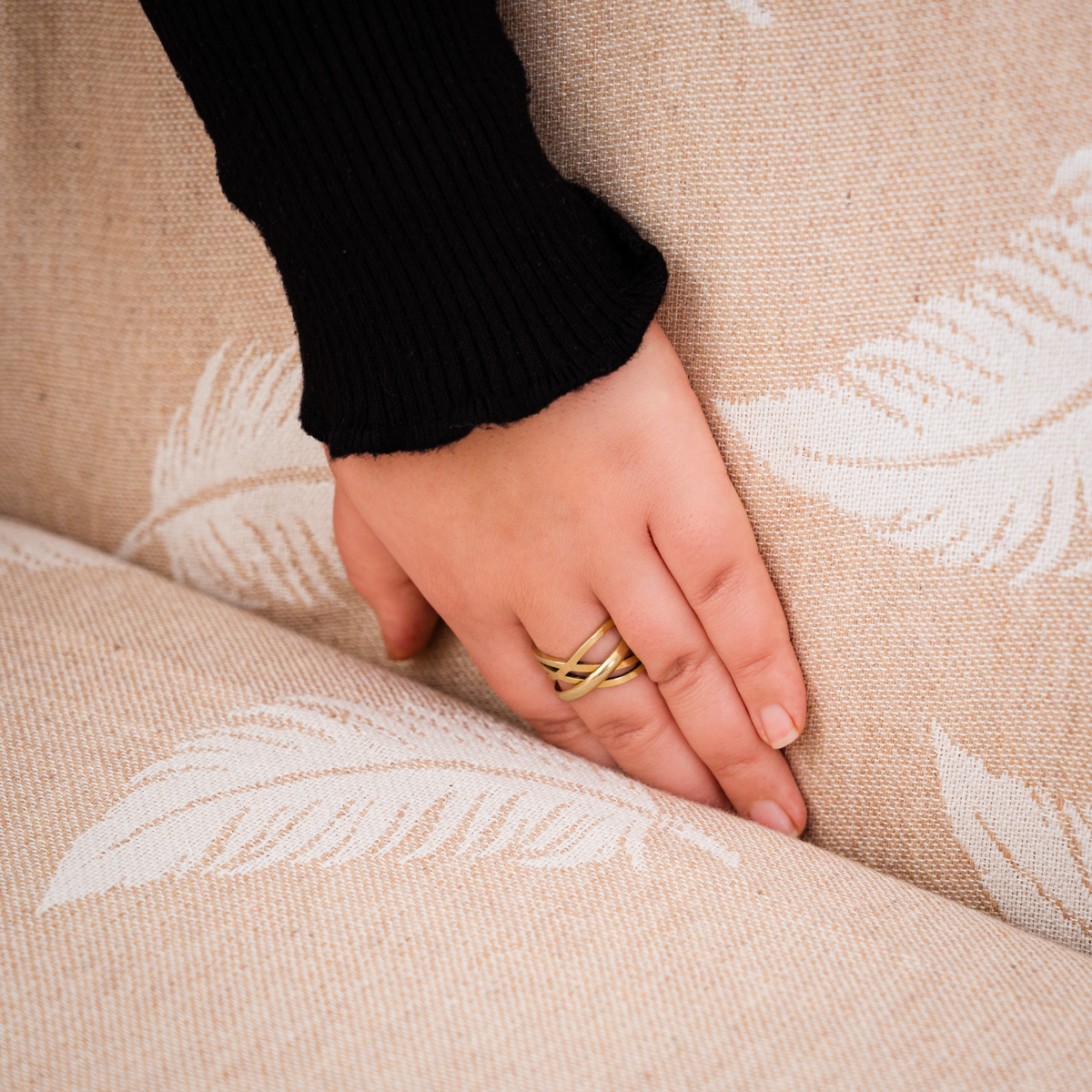 Pluma Handmade Cotton Throw — 118 × 79 in