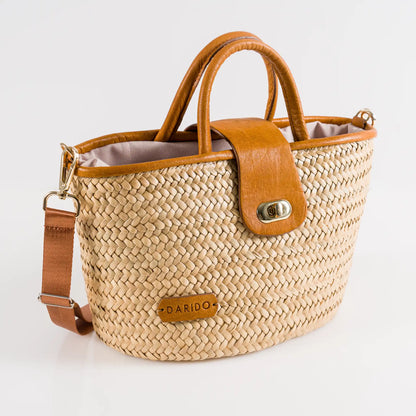 Gaia – Handmade Plant Fiber & Leather Bag